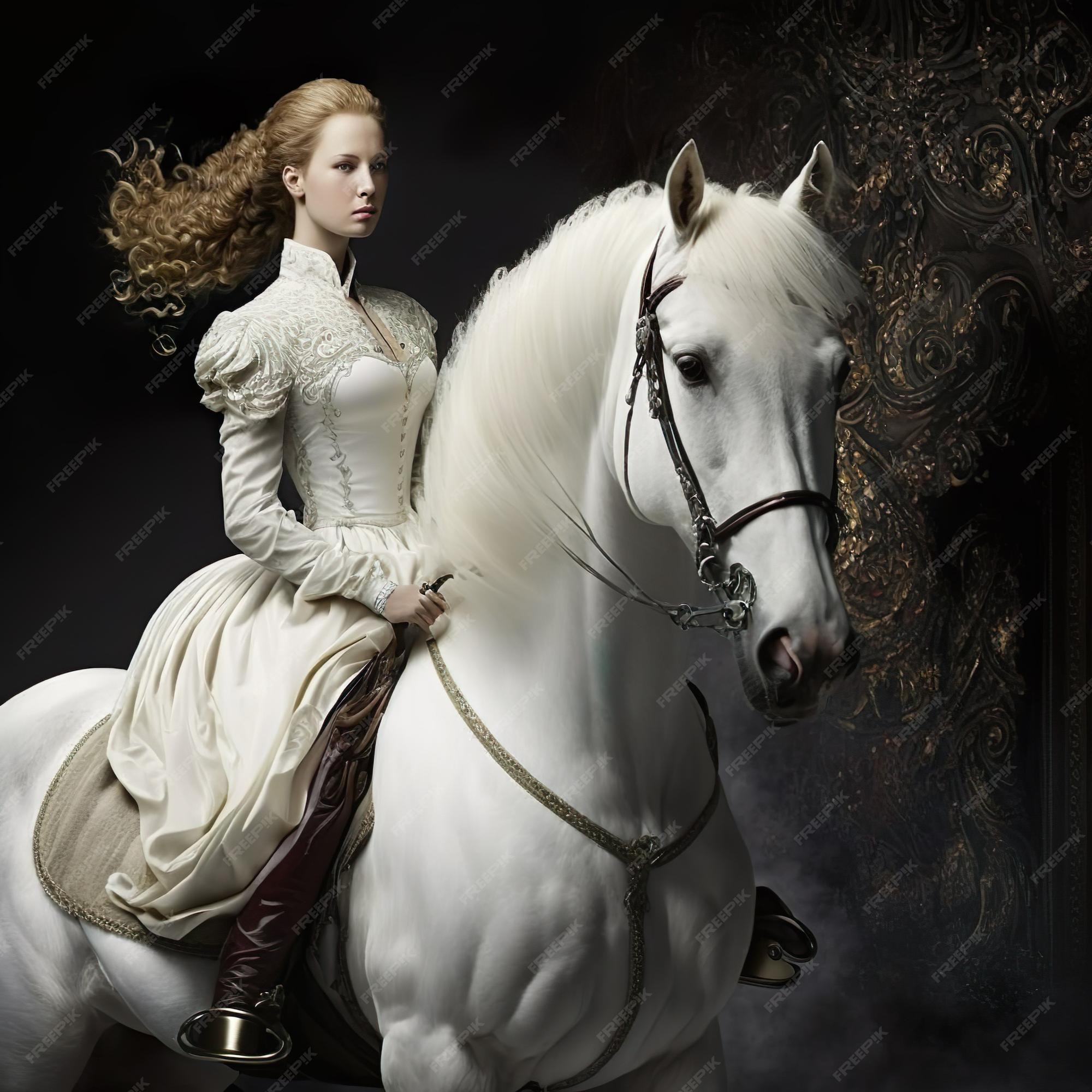 Princess -Snow White With Horse