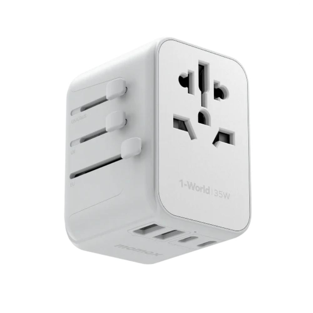 Momax 1World Pd35W 5 Ports Ac Travel Charger