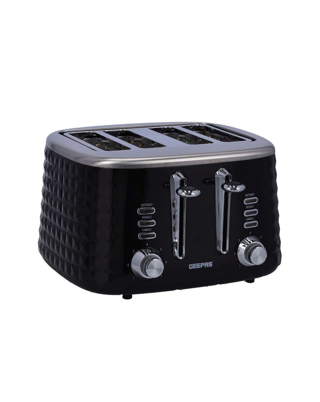Geepas 4-Slice Bread Toaster Ss Body 1X4