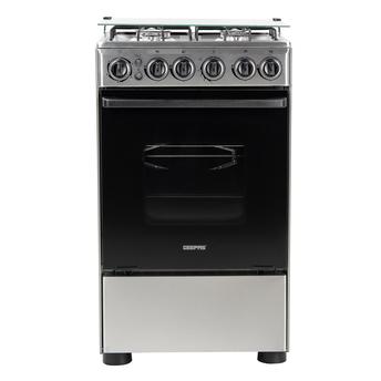 Geepas 90X60 5 Burner Cooking Range/Ss/Grill1X1