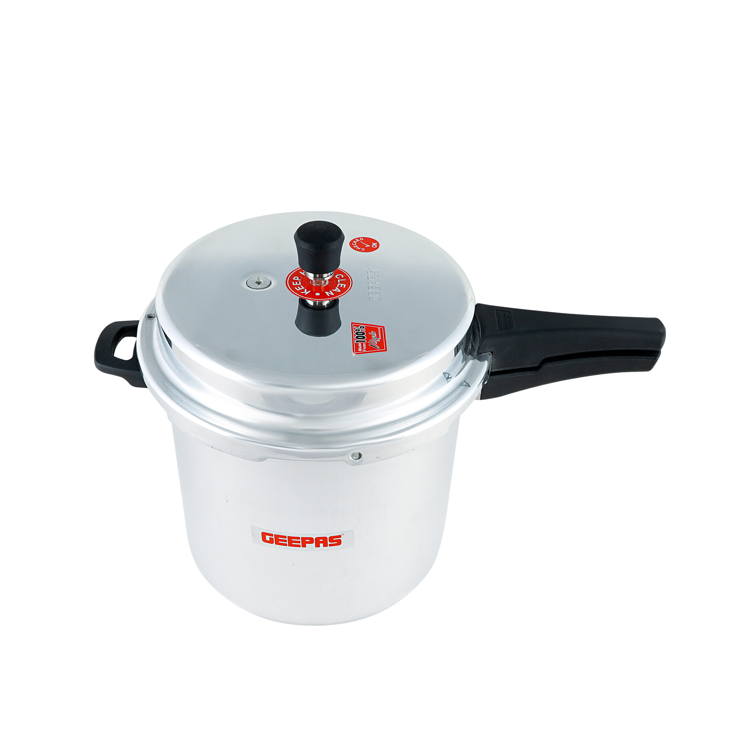 Geepas Aluminium Pressure Cooker 3 Ltr 1X12