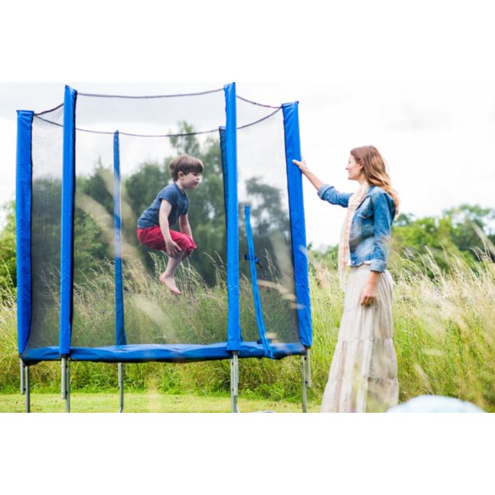 Plum 6Ft Junior Trampoline & Enclosure - Blue