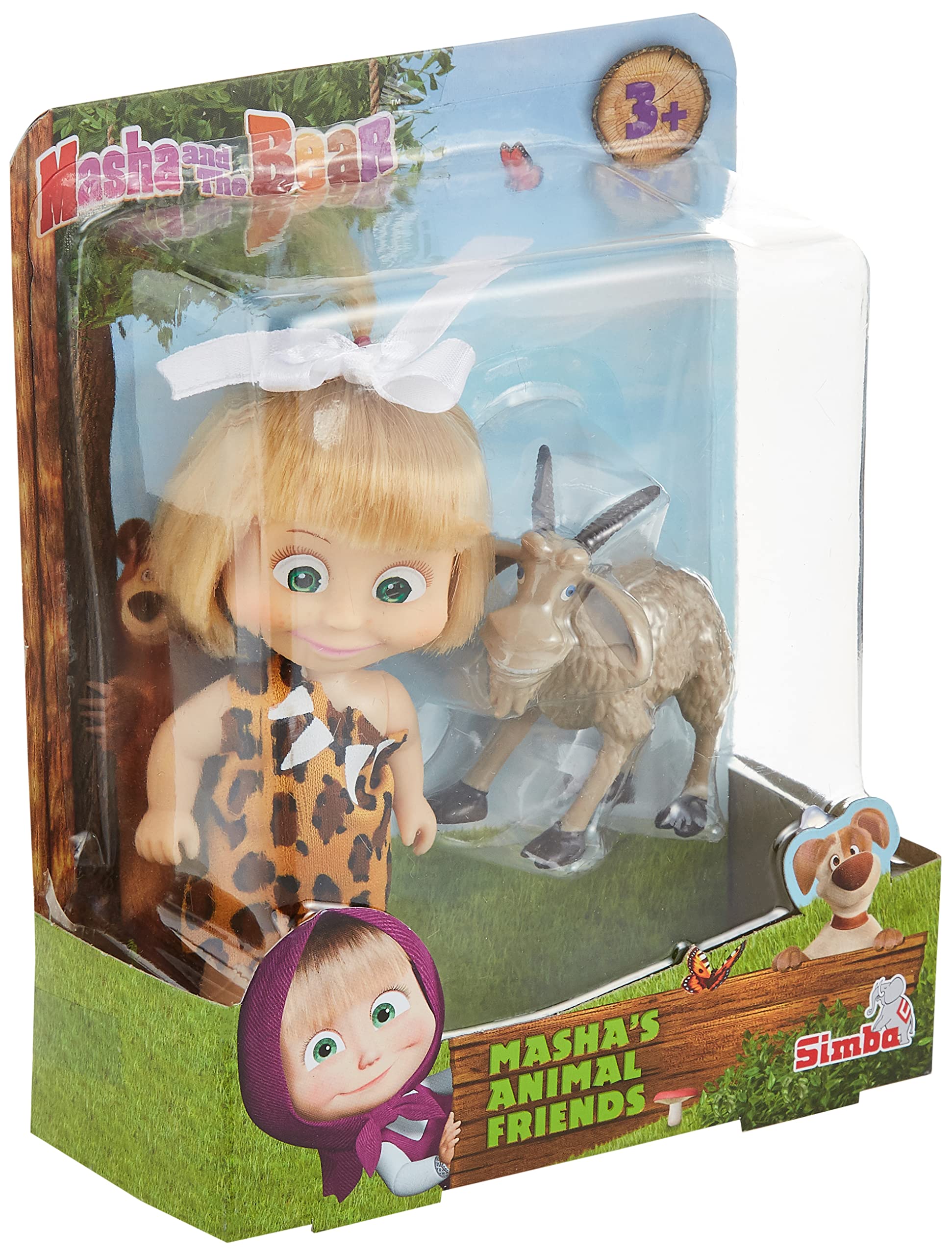 Simba Masha With Her Aninmal Friends, 4-Ass.