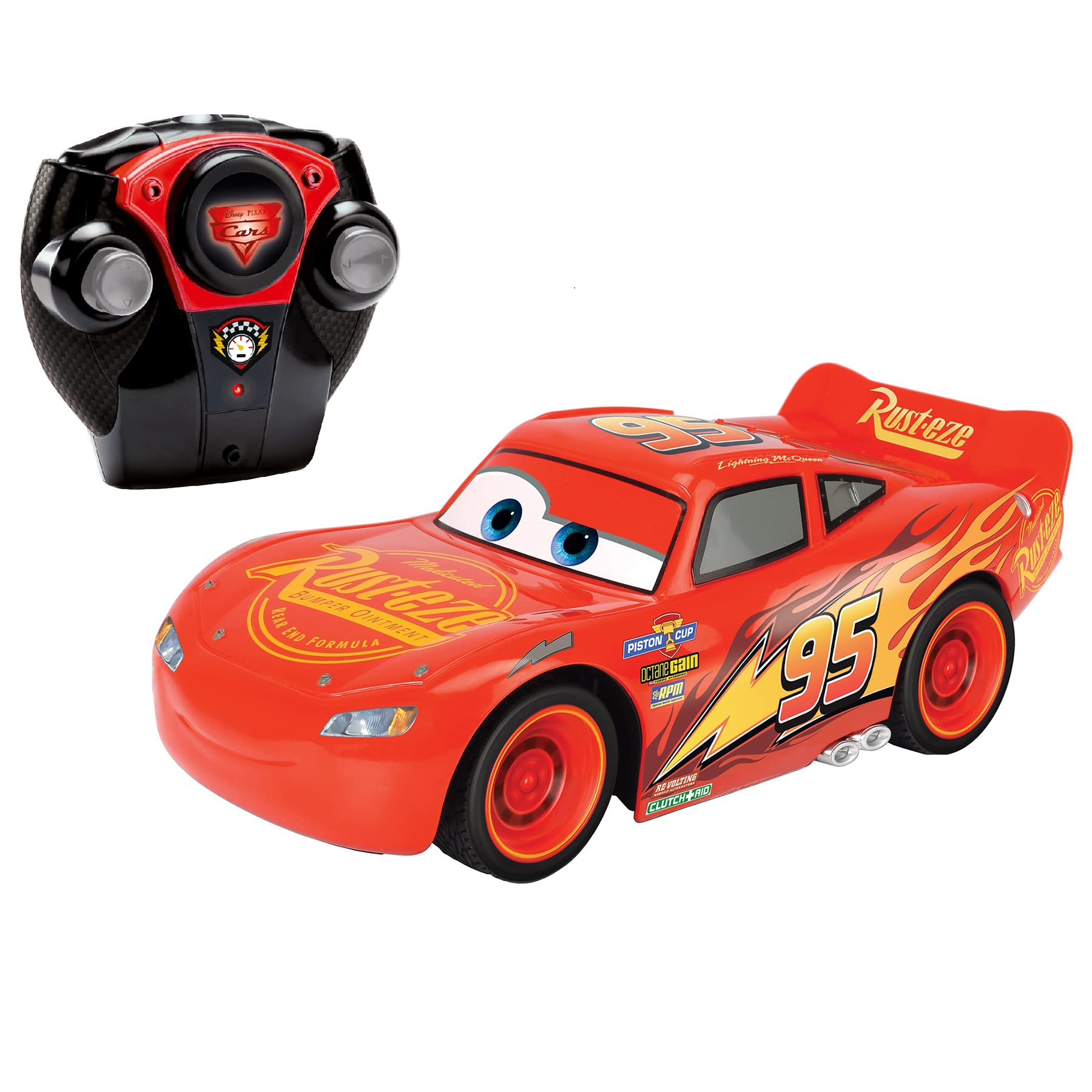 Jada Rc Cars 3 Lightning Mcqueen Turbo Racer