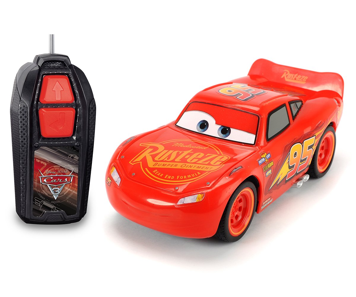 Jada Rc Cars 3 Lightning Mcqueen Turbo Racer