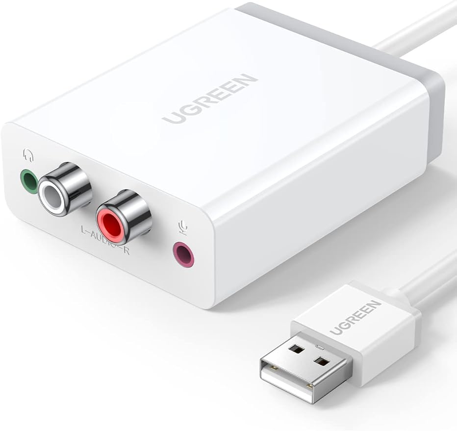 Ugreen Usb External Stereo Sound Adapter