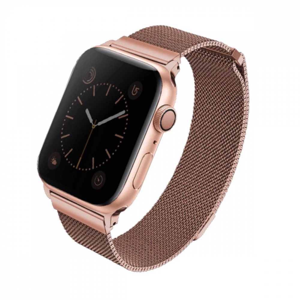 Uniq Dante Apple Watch Series 4 Mesh Steel Strap 40Mm  Sterling(Silver)