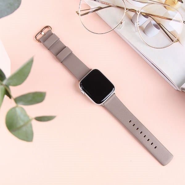Uniq Mondain Apple Watch 4 Genuine Leather Strap 40Mm - Sand