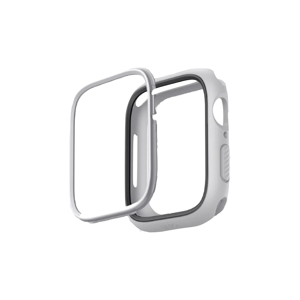 Uniq Moduo Apple Watch Case With Interchangeable Pc Bezel 41/40Mm - Midnight (Black/Mustard)