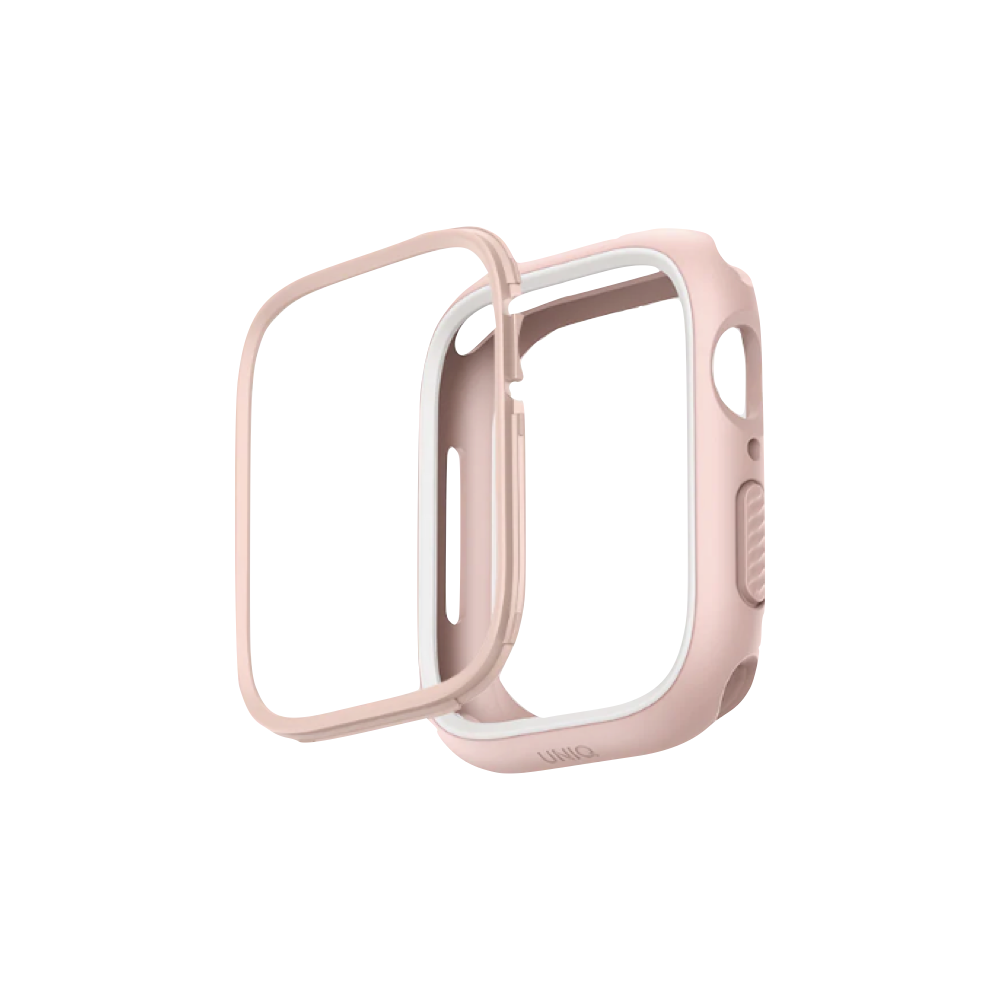 Uniq Moduo Apple Watch Case With Interchangeable Pc Bezel 41/40Mm - Midnight (Black/Mustard)