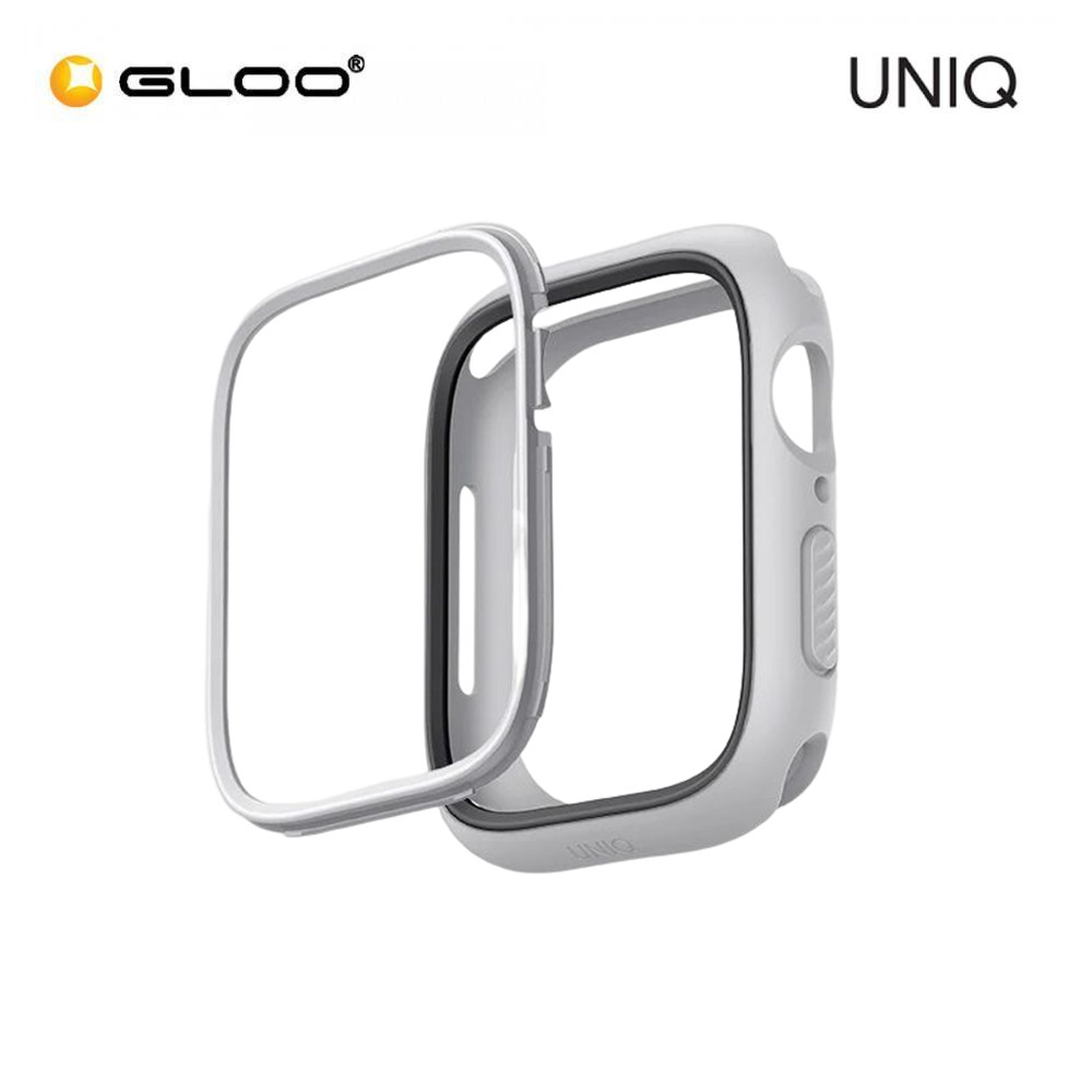 Uniq Moduo Apple Watch Case With Interchangeable Pc Bezel 45/44Mm - Marine (Blue/Grey)