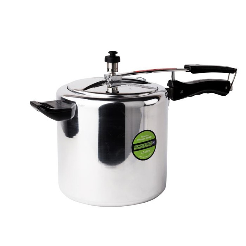 Royalford 7.0Ltr Alum.Pressure Cooker/Inner Lid1X8