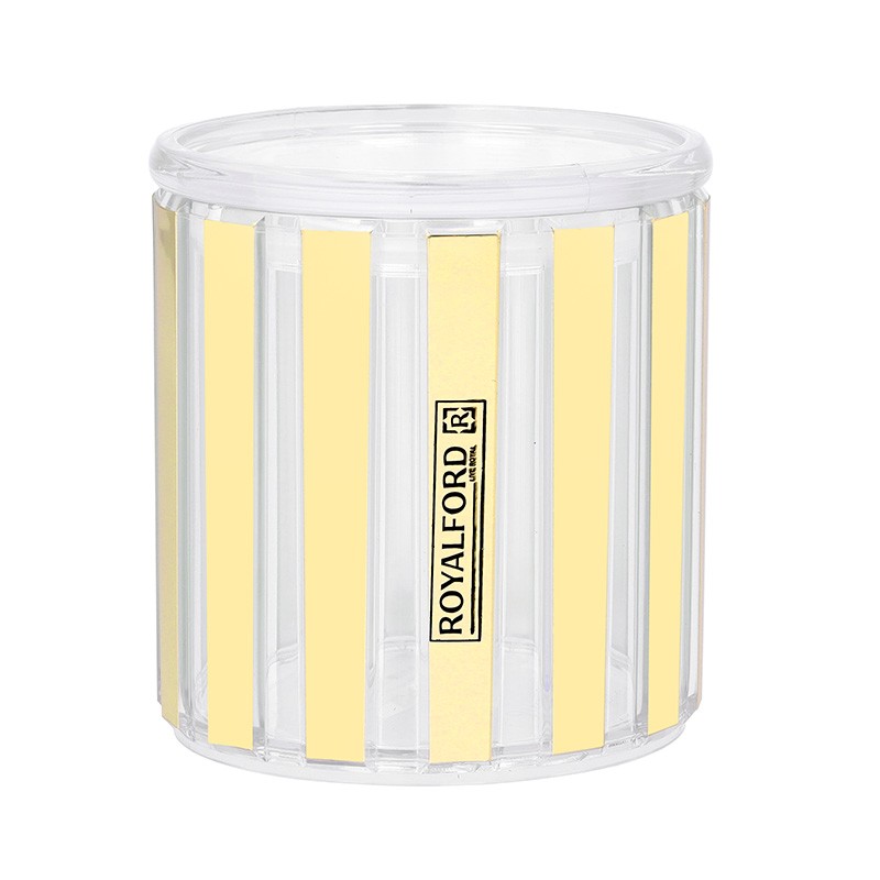Royalford 500Ml Aqua Gold Airtight Canister1X36