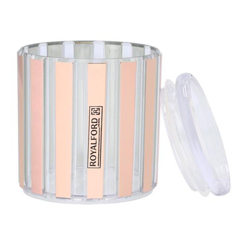 Royalford 500Ml Aqua Gold Airtight Canister1X36