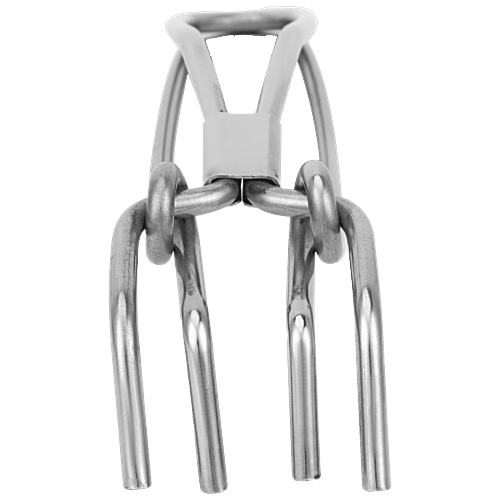 Royalford 20Cm Stainless Steel Doctor Pakkad 1X96