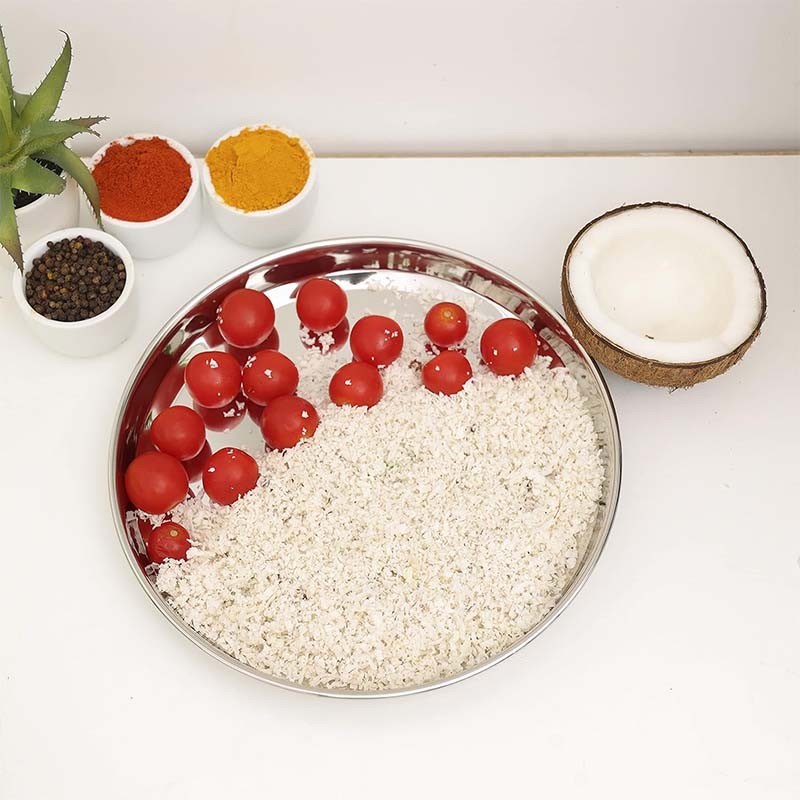 Royalford 26.5Cm Ss Beading Thali1X36