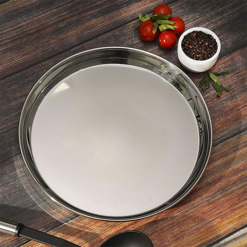 Royalford 26.5Cm Ss Beading Thali1X36
