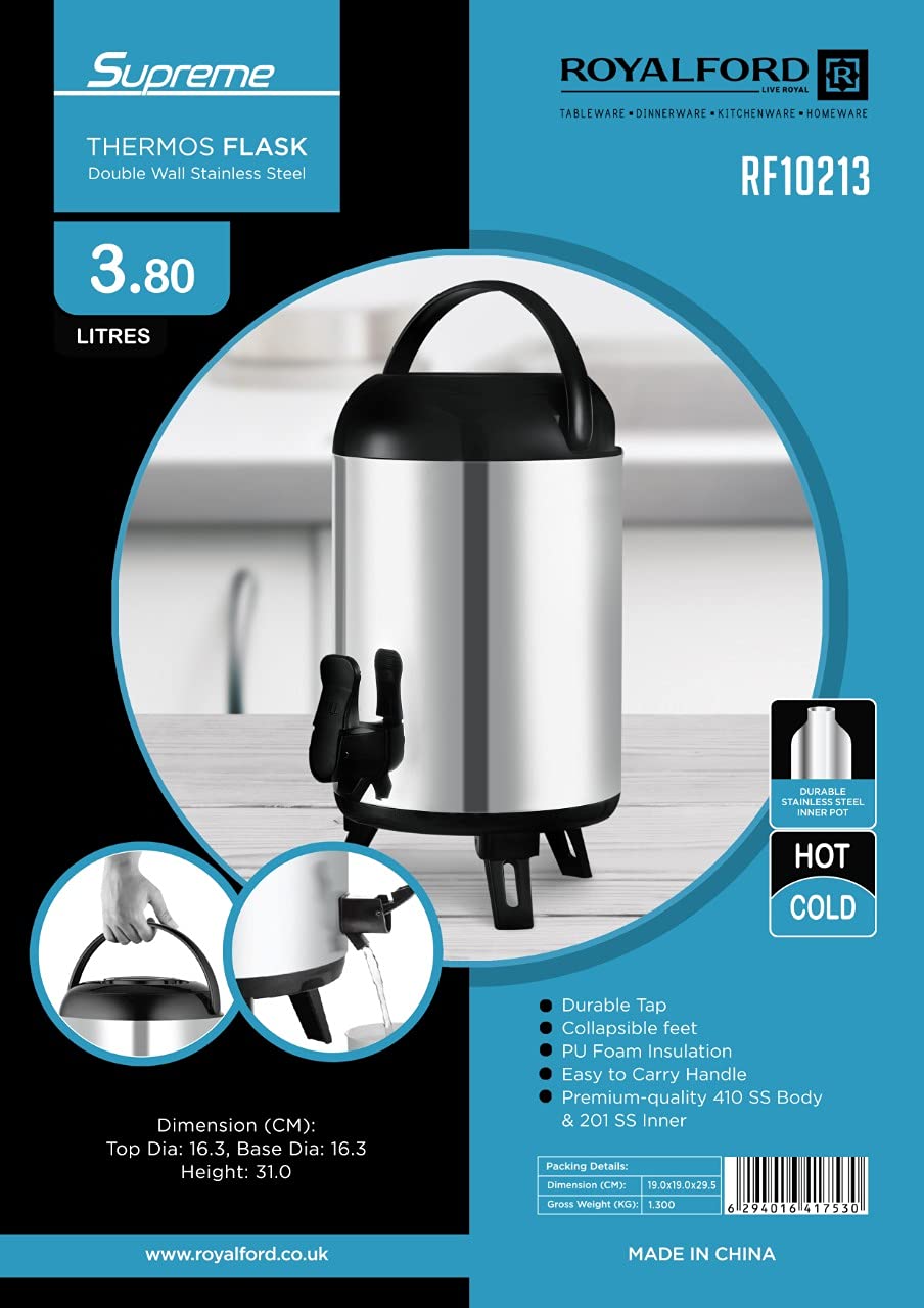 Royalford 470Ml Ss Double Wall Mug1X24 Royalford 470Ml Ss Double Wall Mug1X24
