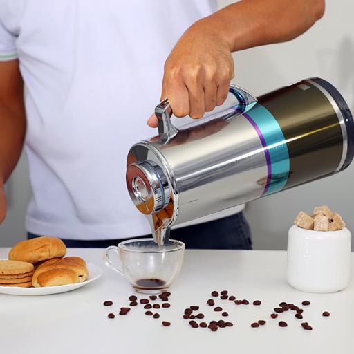 Royalford 2.5L Ss Airpot Vacuum Flask1X6