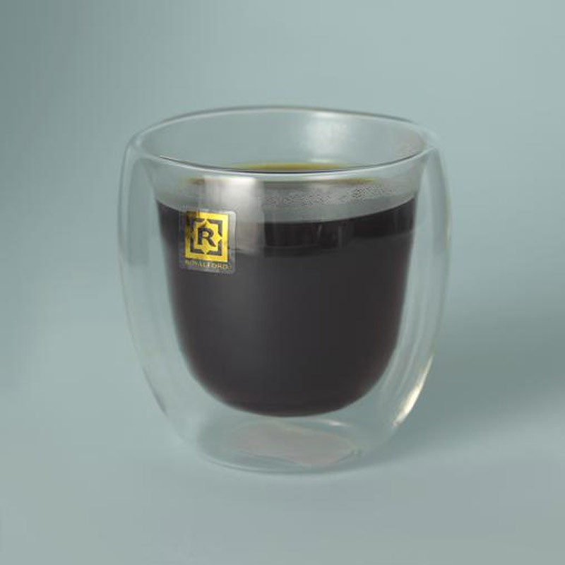 Royalford Brs 4Pc Double Wall Cup Set 80Ml1X24 Royalford Brs 4Pc Double Wall Cup Set 80Ml1X24