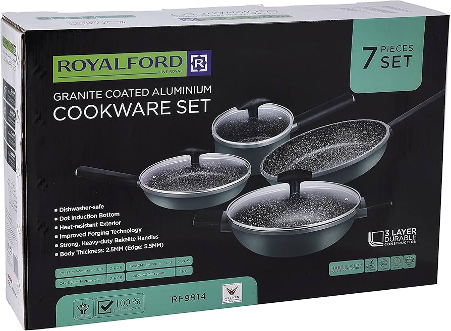 Royalford 4Pc Scouring Hand Pads1X100