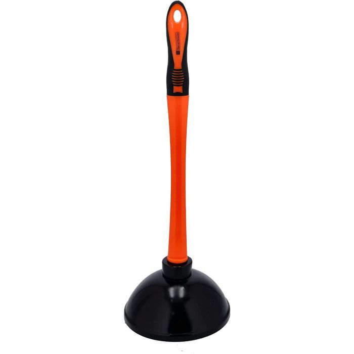 Royalford Toilet Brush/Orange+Black1X24