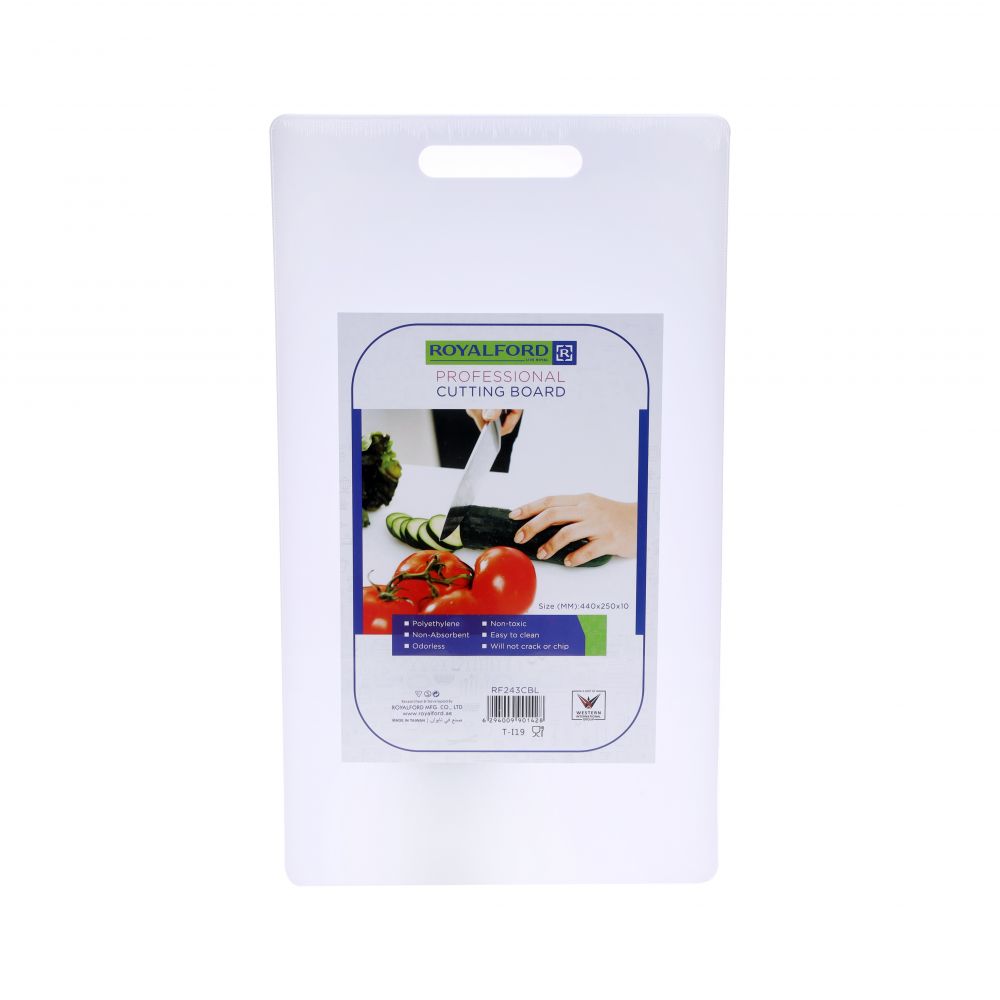 Royalford Plasticcuting Board(L)440X250X10Mm 1X24