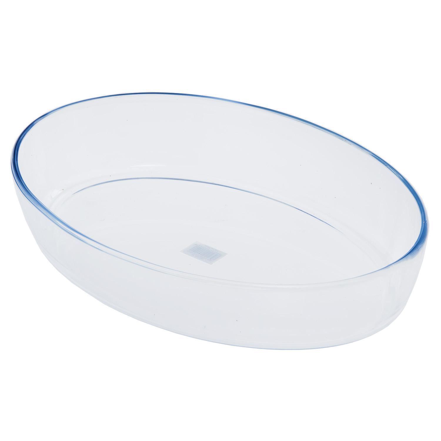Royalford Glass Oval Dish 3-Ltr 1X12