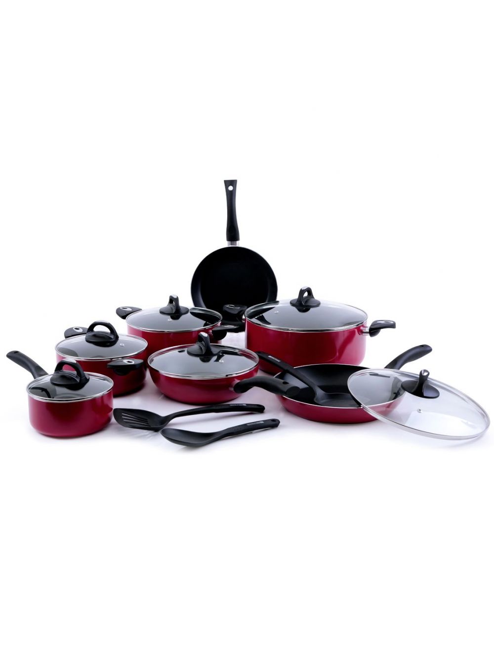 Royalford 12 Pcs Non Stick Cookware Set 1X2 Royalford 12 Pcs Non Stick Cookware Set 1X2