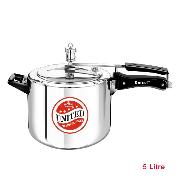Royalford 5Ltr Inner Lid Alum.Pressure Cooker1X8