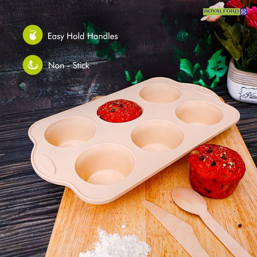 Royalford 12 Cup Muffin Pan 1X24