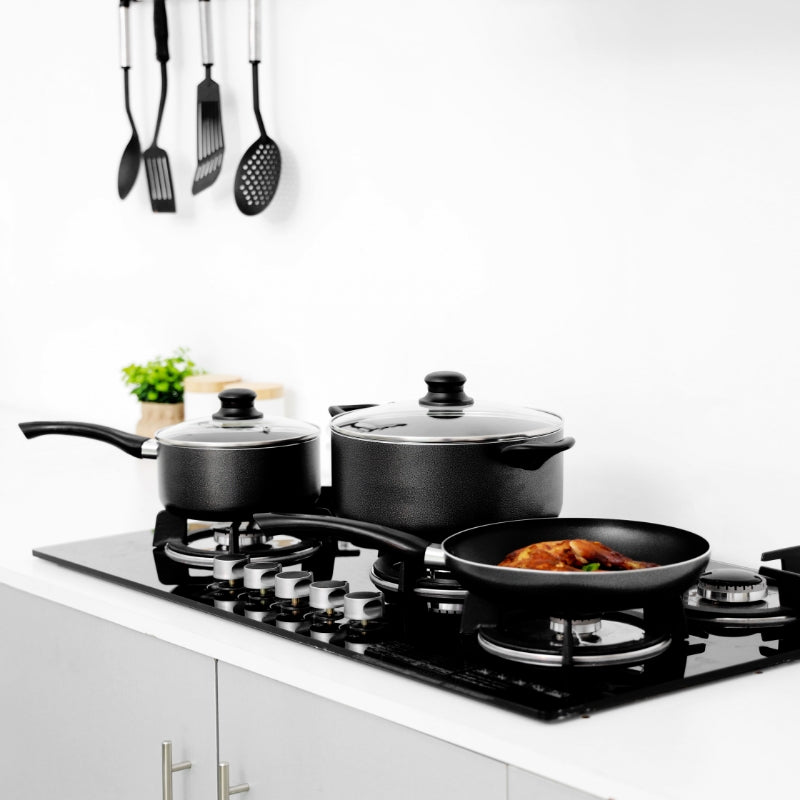 Royalford 8 Pcs Non Stick Cookware Set 1X2