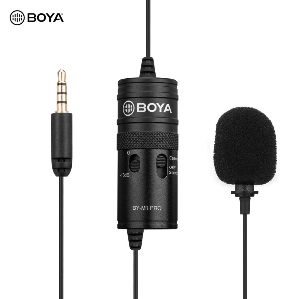Boya By-M1 Pro Professional Lavalier Mic