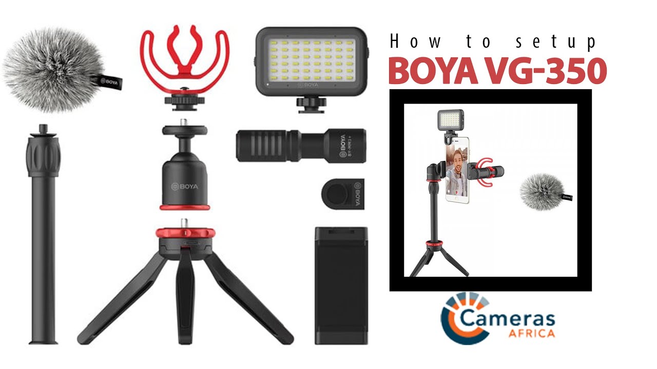 Boya Vlogging Kit - By-Vg350