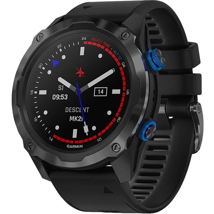 Garmin Decent Mk1Gps Dive Computer Titanium W/Silicone Band Emea 010-01760-12