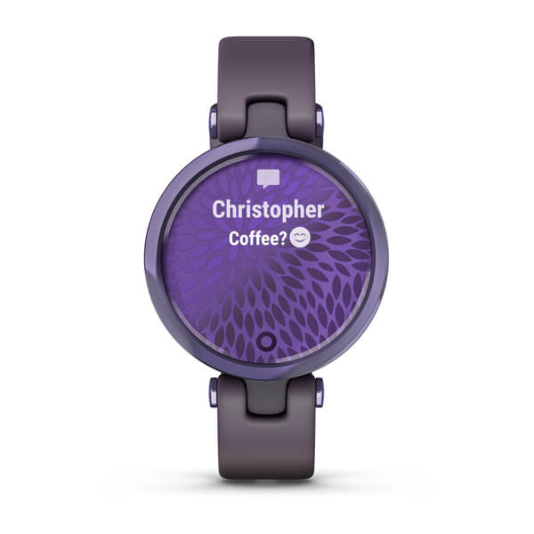 Garmin Lily Emea Midnight Orchid Deeporchid Silicone 010-02384-12