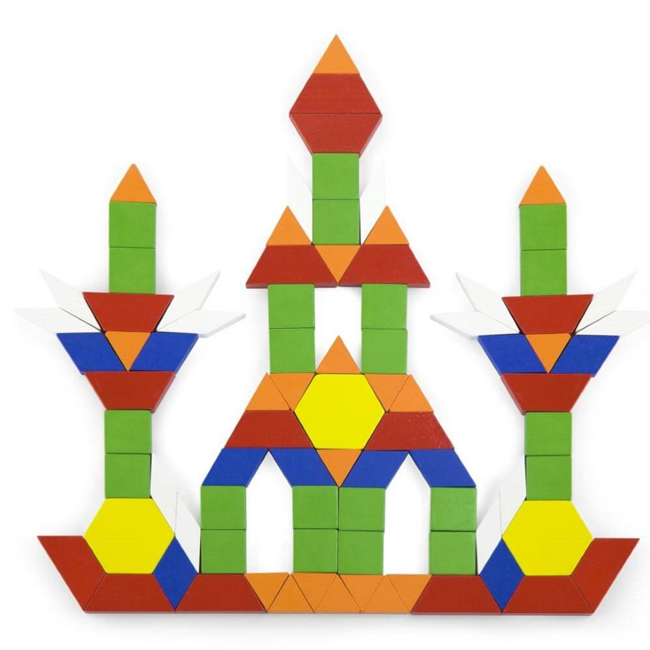 Viga Geometric Blocks - 250Pcs