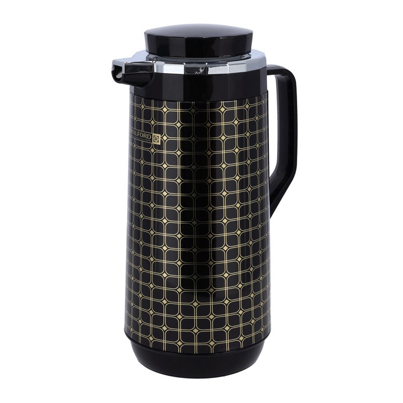 Royalford 1.0 Ltr Glass Vacuum Flask 1X6