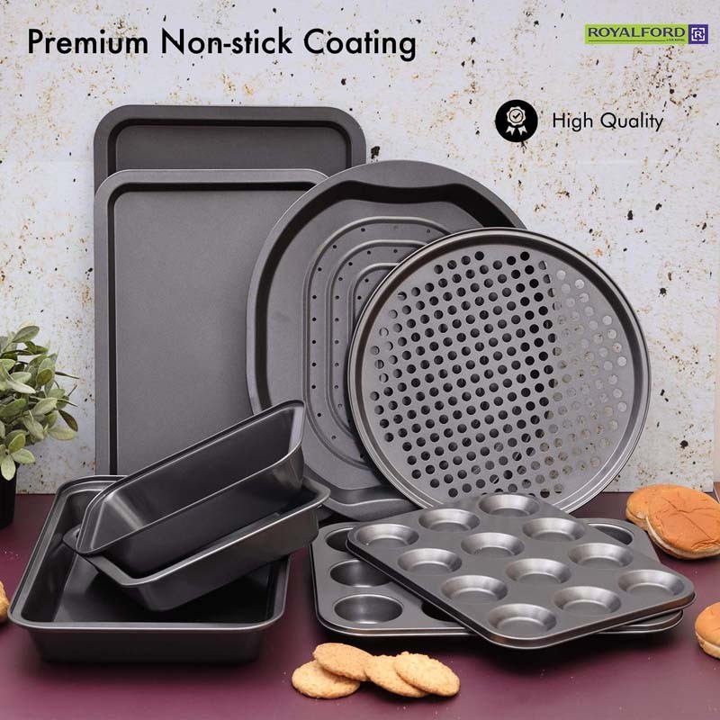 Royalford 10 Pcs Bakeware Set 1X2