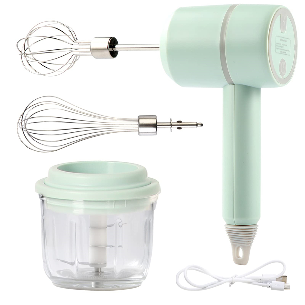 USB Charging 3 in 1 Hand Mixer/Blender