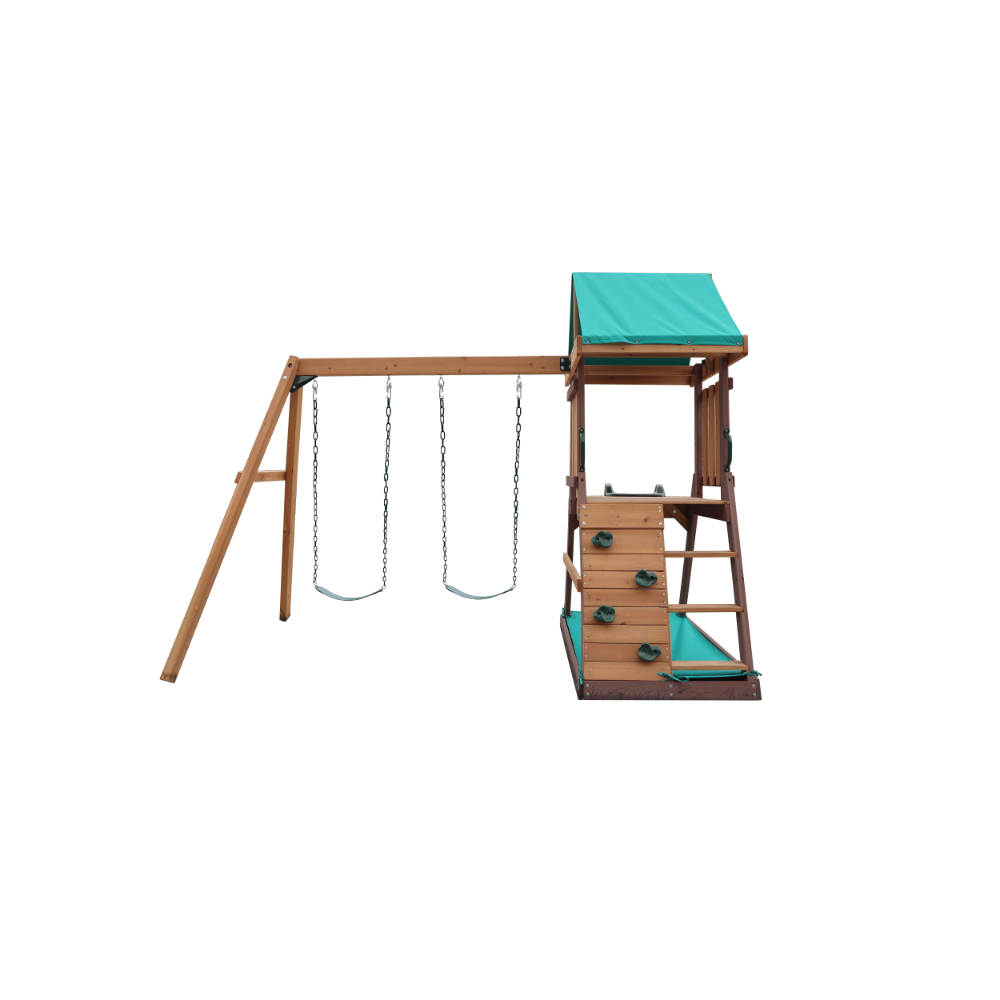 Mountpeak - Matterhorn Swing Set & Playhouse Mountpeak - Matterhorn Swing Set & Playhouse