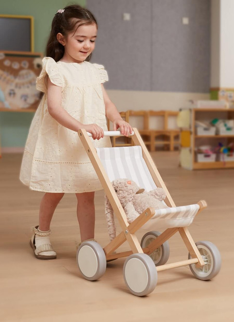 VIGA Doll Stroller - Grey