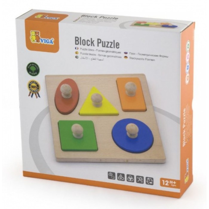 VIGA Block Puzzle - Shapes