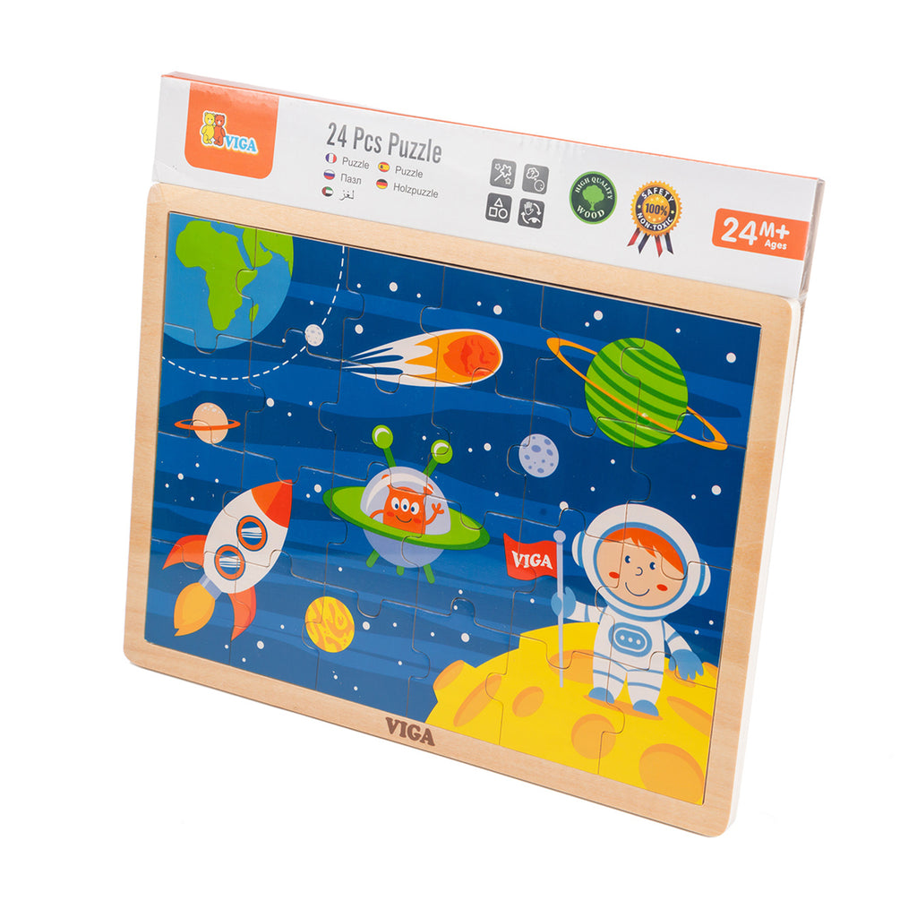VIGA 24 Pcs Puzzle - Space Travel