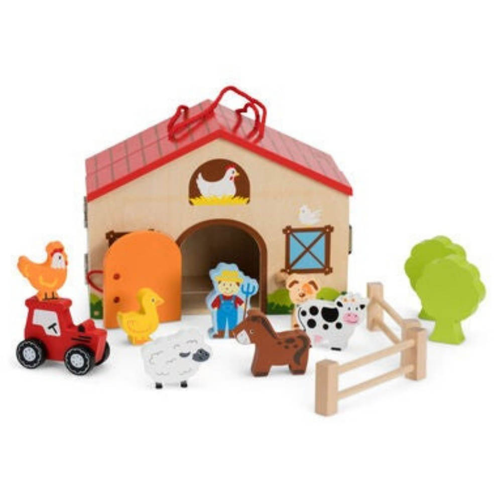 VIGA Farm Play Set