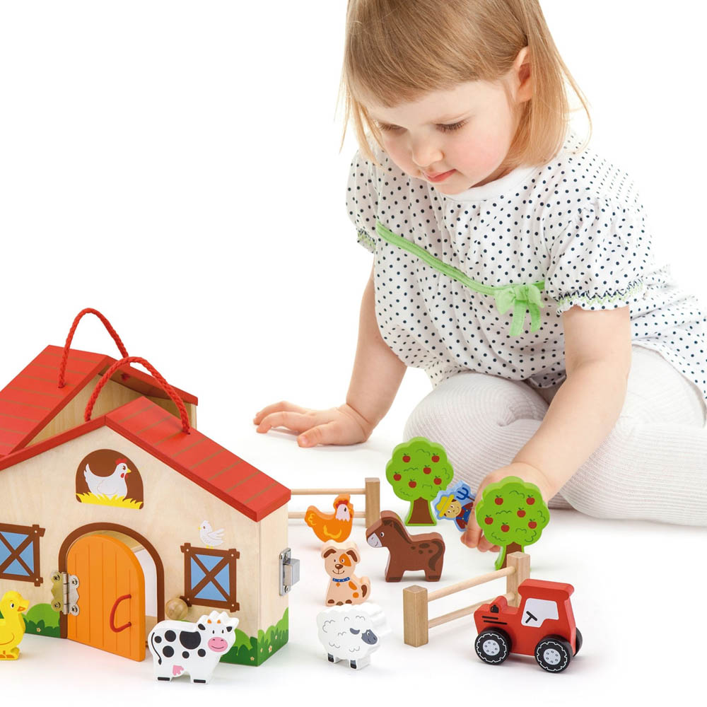 VIGA Farm Play Set