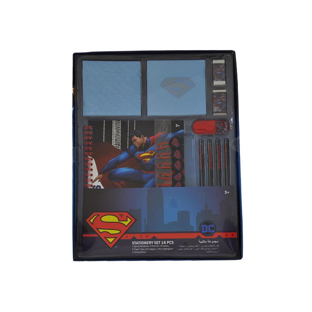 WARNER BROS DART SET
SUPERMAN
(6PCS WARNER BROS DART SET
SUPERMAN
(6PCS