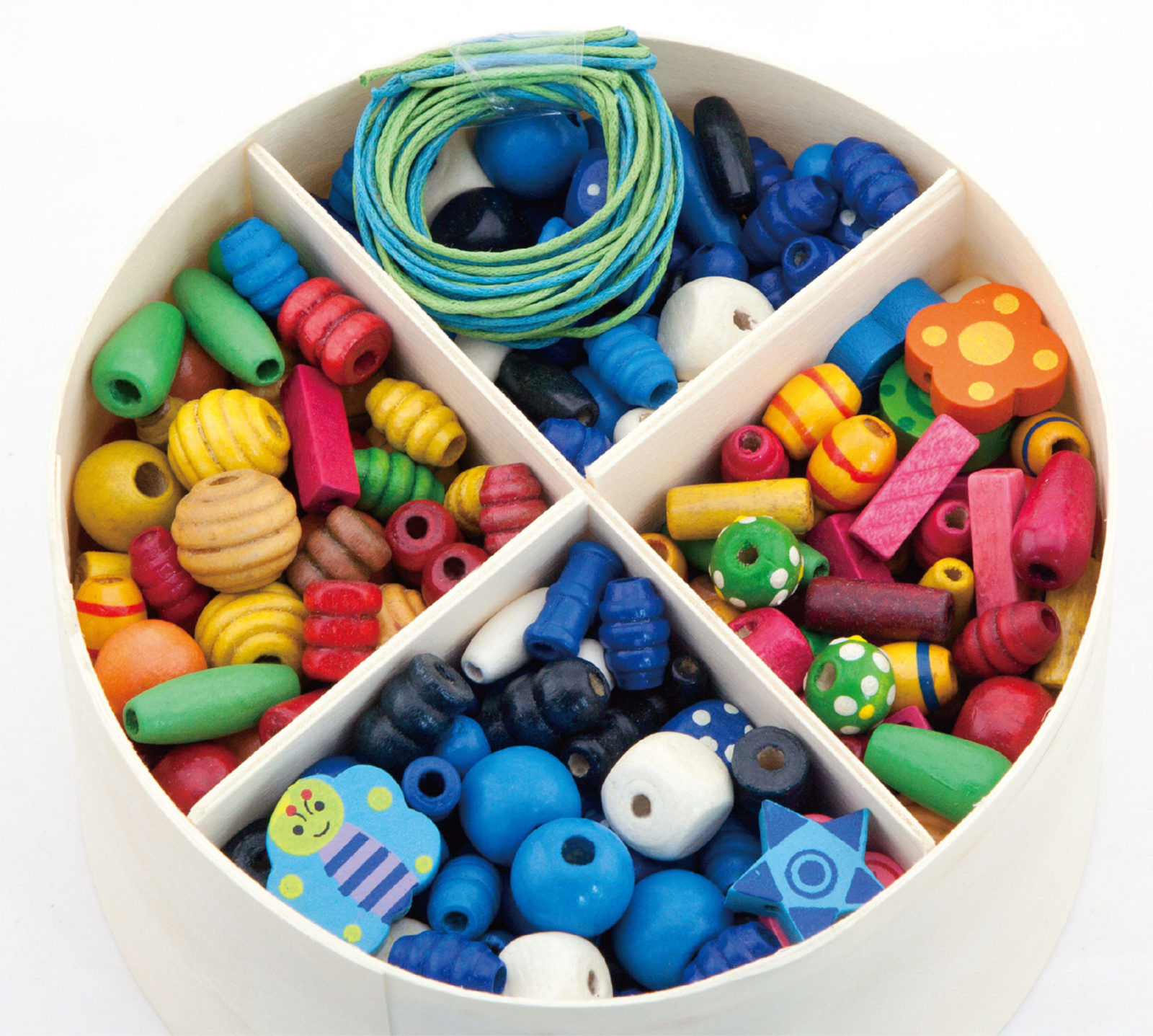 VIGA Wooden Beads - 260g