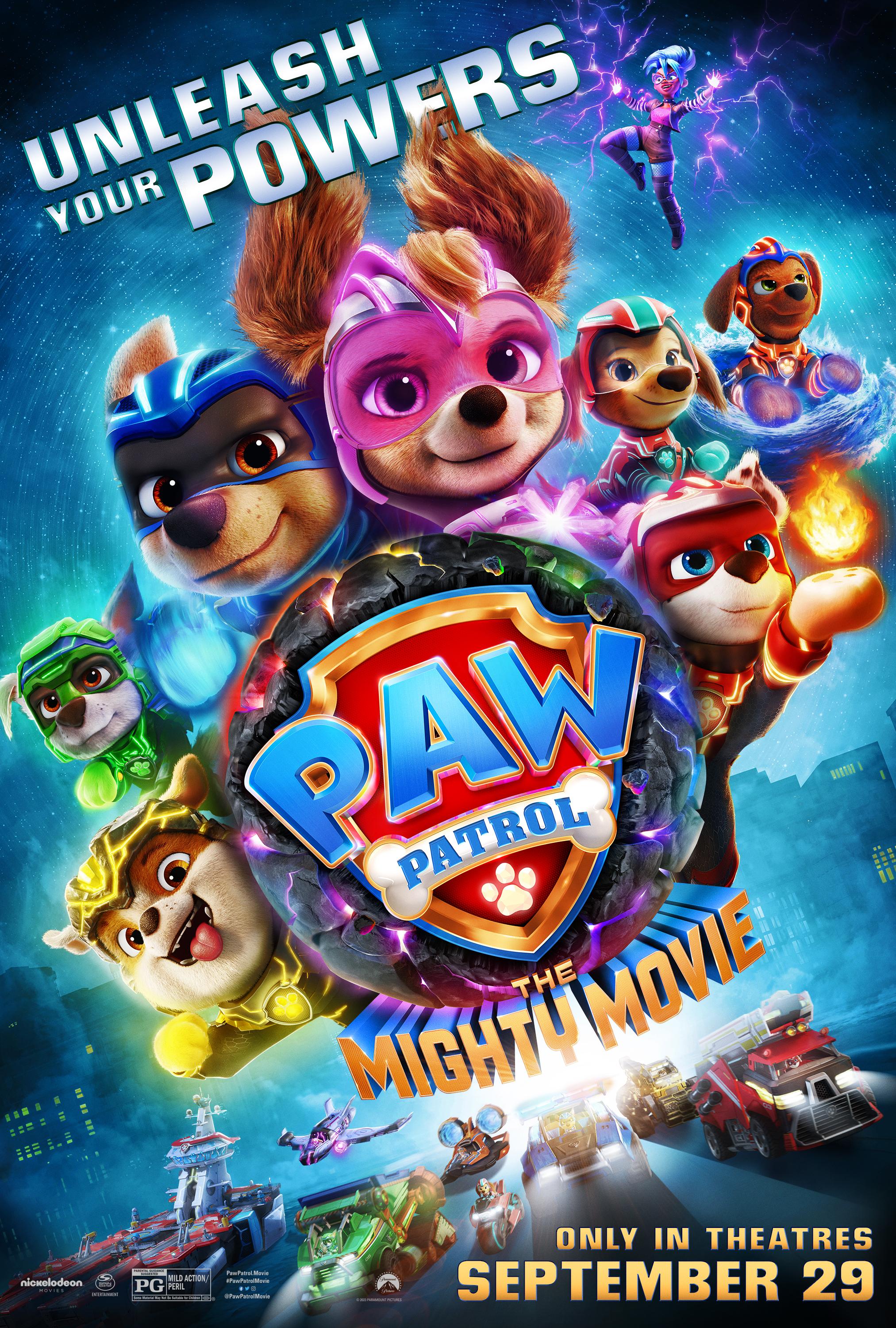 Nickelodeon Paw Patrol The Mighty Movie Pencil Toppers blister 4 pack (S2)