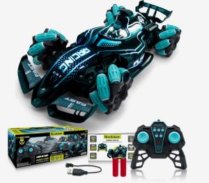 CRAZON 2.4G Musical Smoking Racing Car